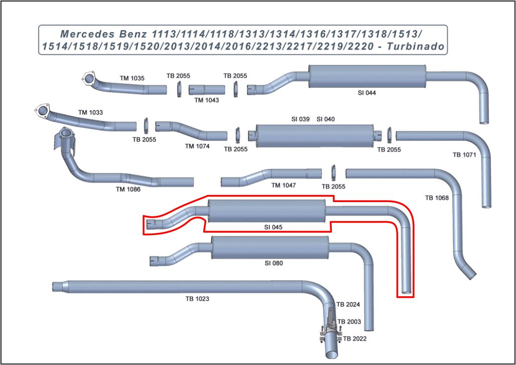 SI045 - SILENCIOSO S/1313 ESCORPIAO