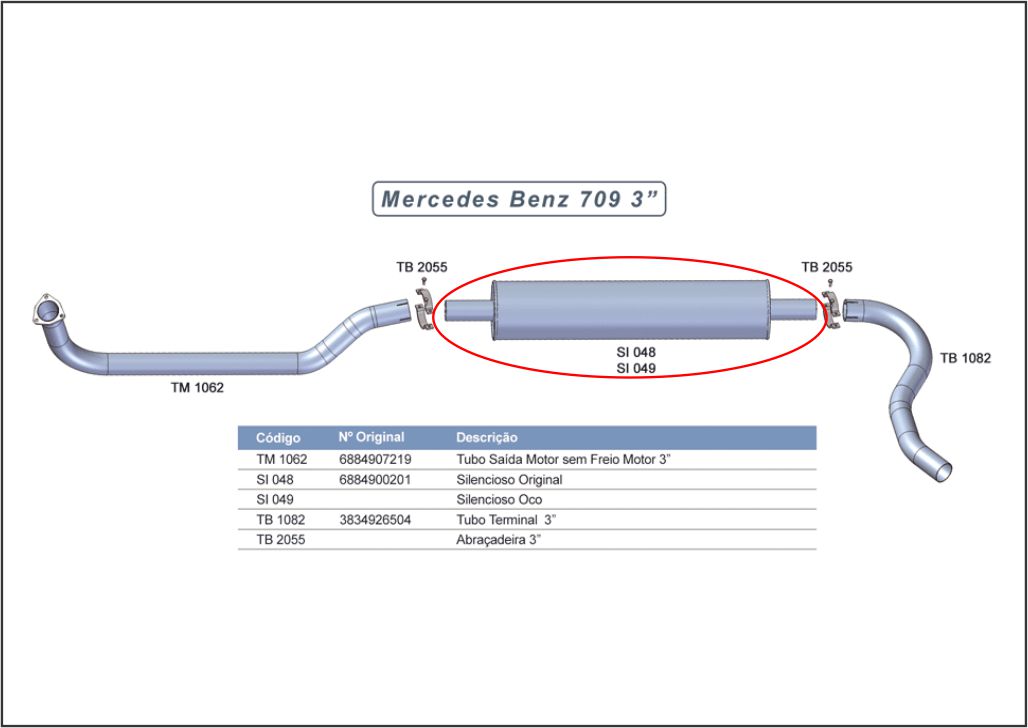 SI048 - SILENCIOSO C/709/912