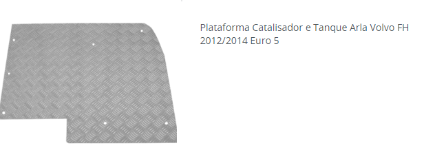 SI111B - PLATAFORMA VOLVO FH 2012/2014 EURO 5