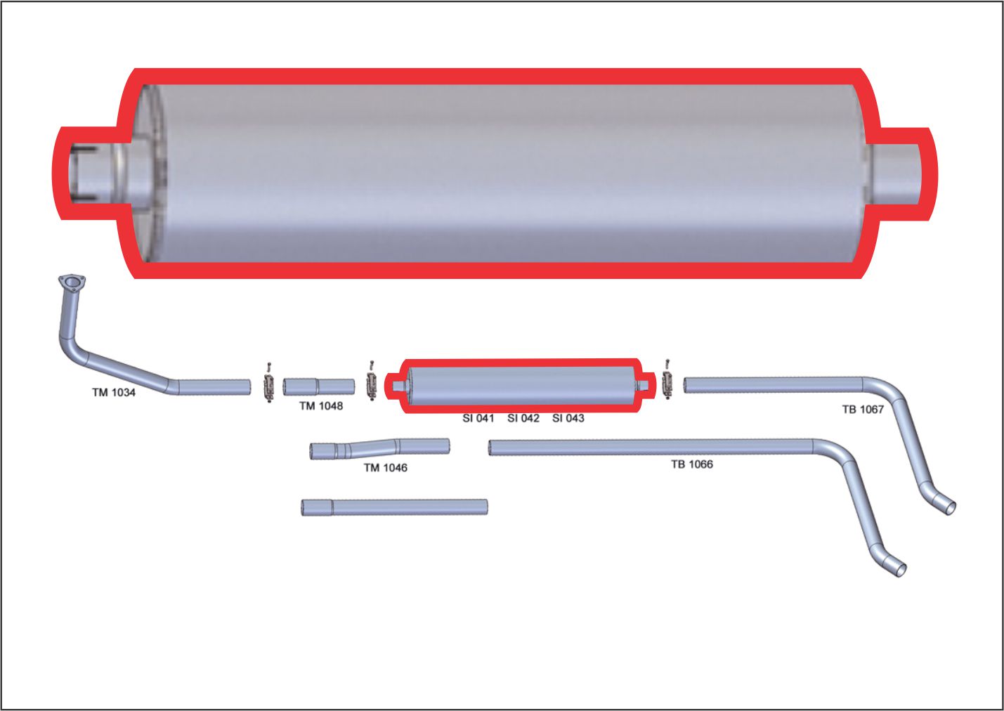SI041 - SILENCIOSO C/MB 1113