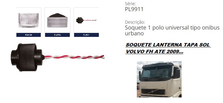 PL99111797 - SOQUETE 1 POLOS C/ CHICOTE UNIVERSAL