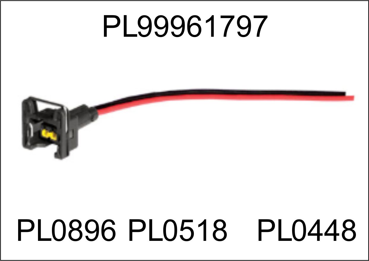 DP2-7725 - SOQUETE FAROL MB/VW PLUG ( CHICOTE )