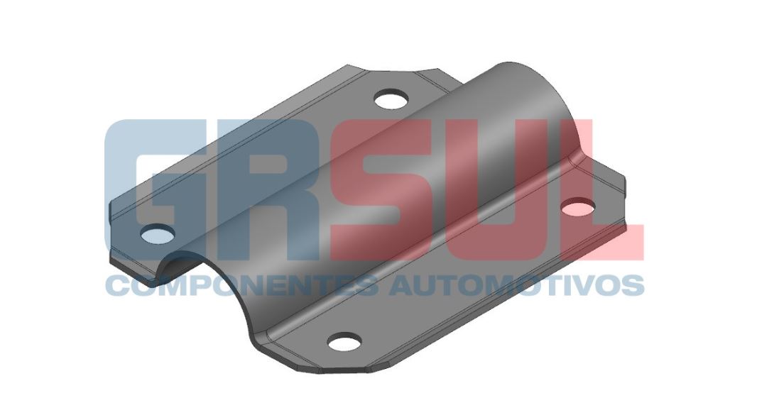 SP1272 - ABRAC PARALAMA VOLVO NL/EDC ( 4 FUROS )
