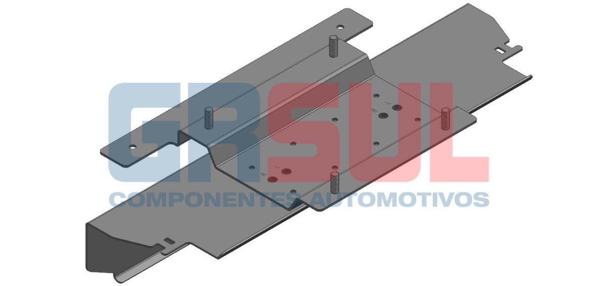 SP1452 - SUP LANTERNA E PLACA VOLVO FH4 2015 LD/LE