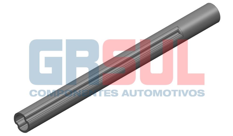 FH145 - TUBO SUPORTE PARALAMA VOLVO FH4 2015 (SEM FURACOES)