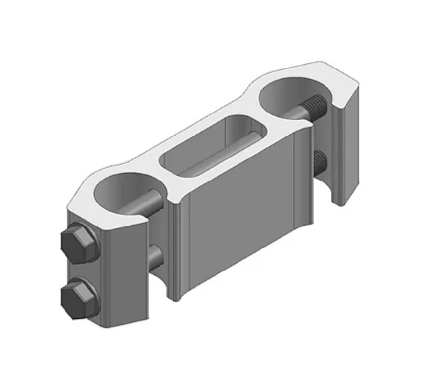 SP1464 - ABRAC DISTANCIADOR DOS TUBOS VOLVO FH 16 100MM