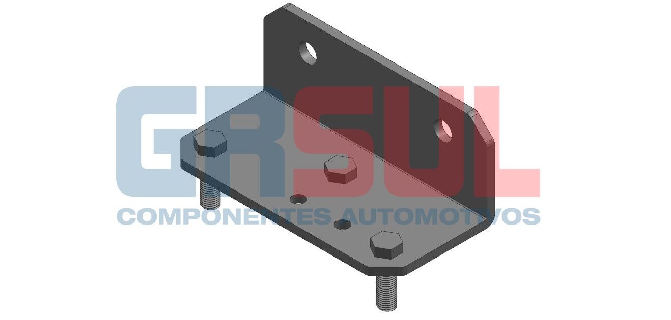 SP-1592D - SUPORTE PARACHOQUE VW DELIVERY 06 A 12 LD