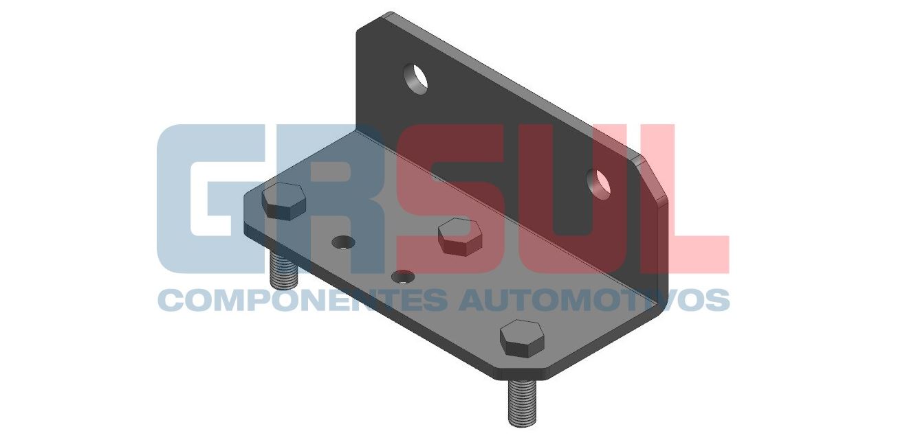 SP-1592E - SUPORTE PARACHOQUE VW DELIVERY 06 A 12 LE