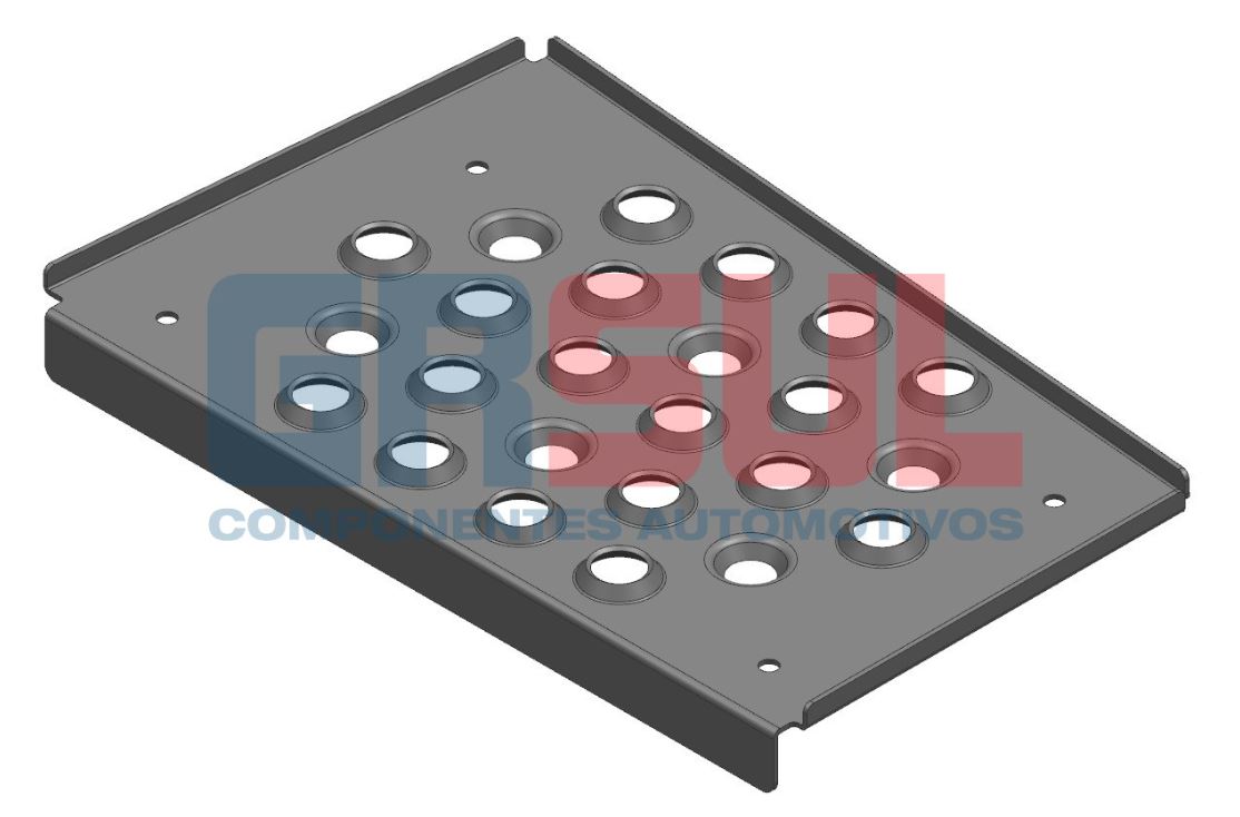 SP1752D - PISANTE ESTRIBO MB ACCELO METAL LD