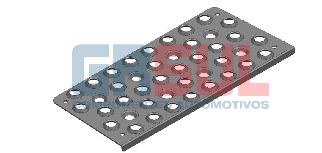 SP-1756 - PISANTE ESTRIBO MB AXOR MEIO E SUPERIOR