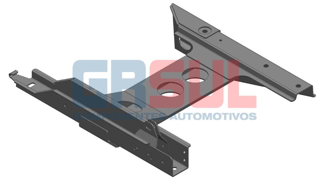 SP3070E - SUPORTE ESTRIBO INFERIOR MB AXOR ACTROS 2546 LE