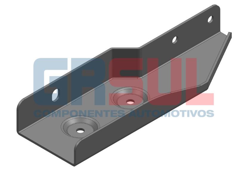 SP3074E - CONSOLE SUP APOIO ESTRIBO INFERIOR MB AXOR E ACTROS 2546 LE