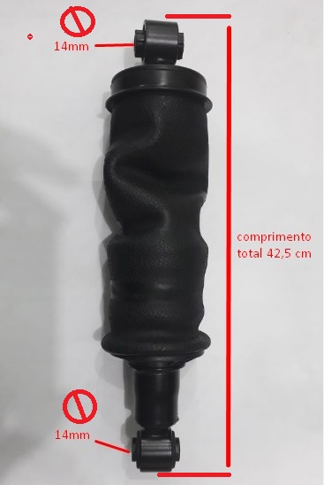 ST-232 SF - AMORT CABINE C/BOLSA VOLVO FH4 2015 A 2025 (TRAS)