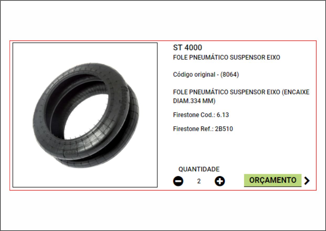 ST-4000 - BOLSA SUSPENSOR PEQUENO ENCAIXE