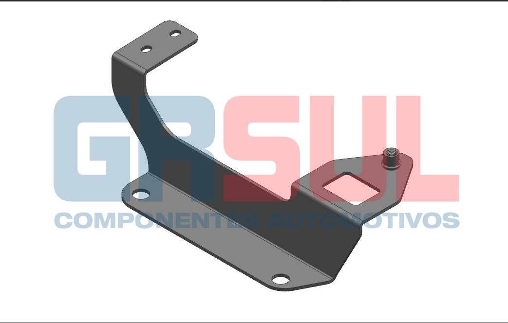 SP1783E - SUPORTE FAROL AUX SPOILER ACTROS 2546 LE