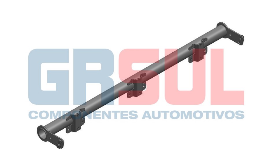 SP1792 - SUPORTE PARACHOQUE ESTRIBO FRONTAL ACTROS 2646 2651