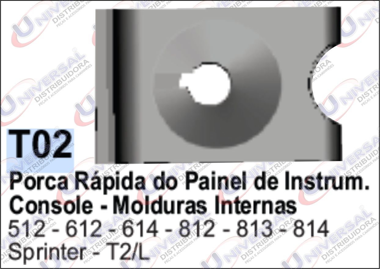T02 - PRESILHA PORCA RAPIDA 4,2 MM