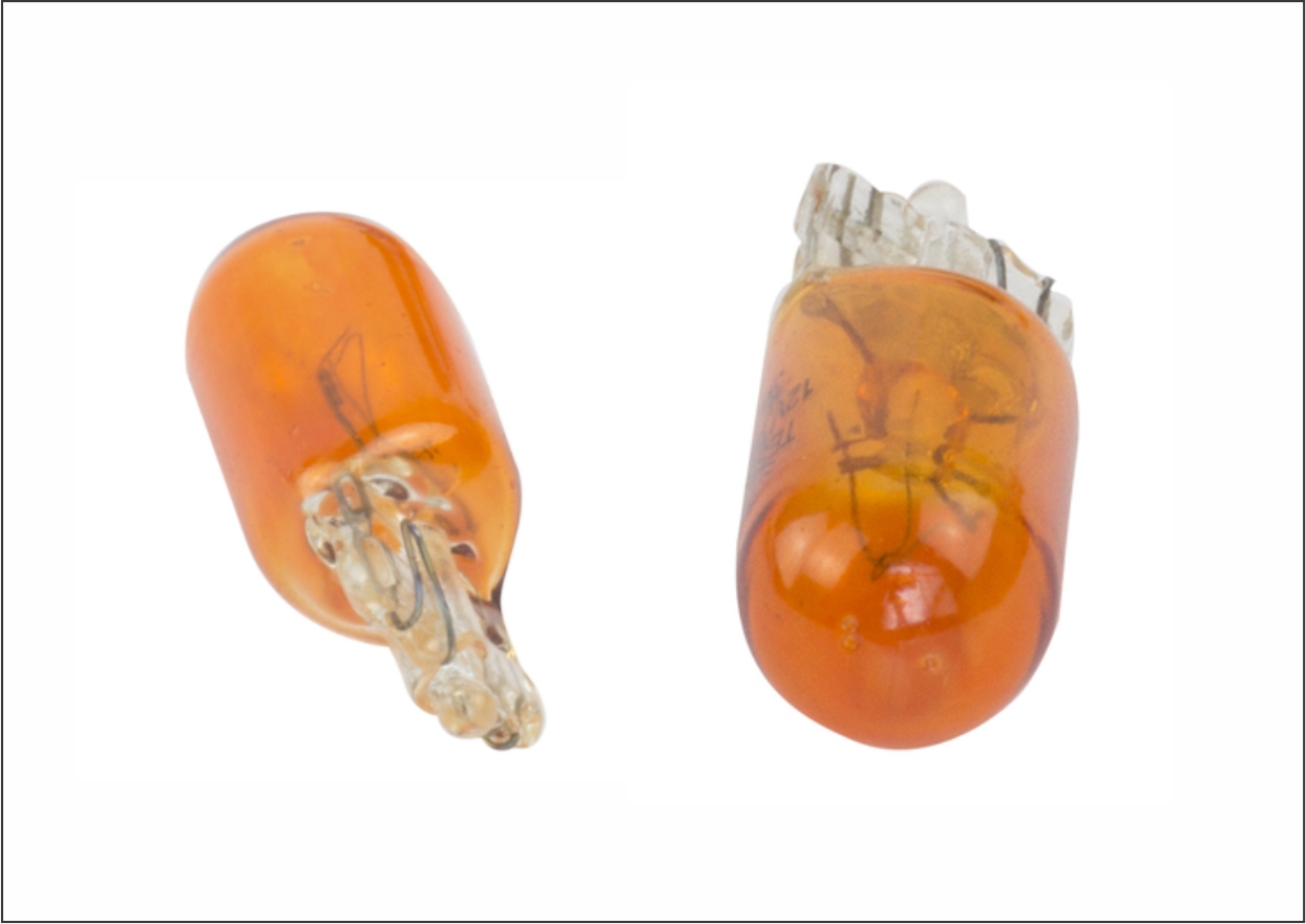 T2821AM - LAMPADA ESMAG GRANDE 12VTS AMARELA