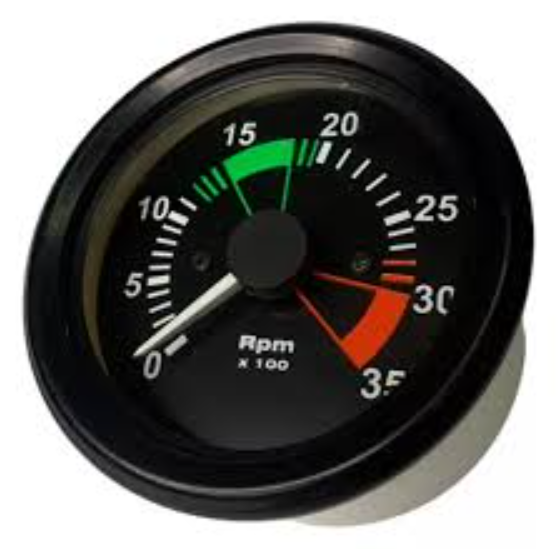 41.030MB - RELOGIO CONTAGIRO 12V 3500RPM 100MM