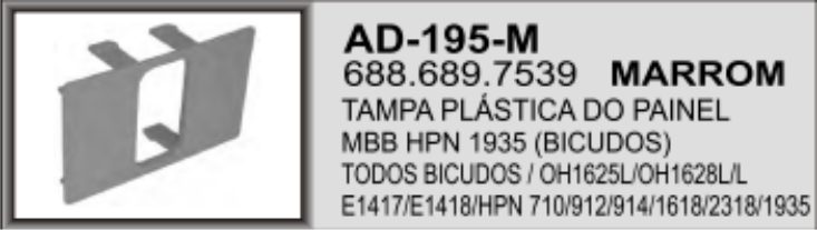 AD-195-M - ACAB TAMPA PAINEL MB HPN MARRON 01 FURO