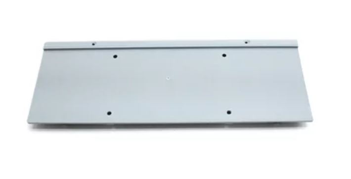 100100295.2 - SUP PLACA DIANTEIRO FORD CARGO/VW APOS 2000 CINZA ESCURO