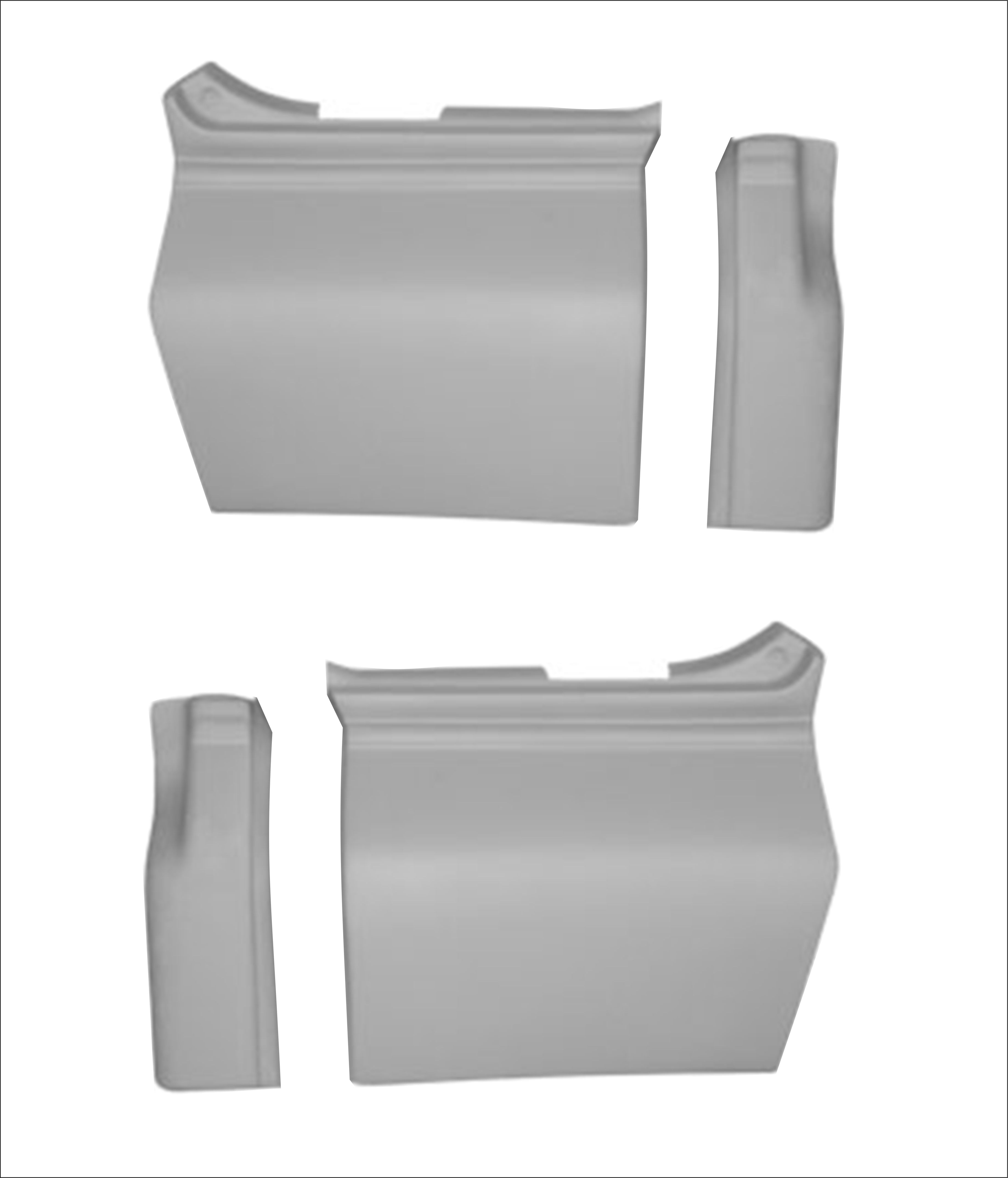 FP3997 - TAPA CHINELO MB AXOR 2540 MB ATEGO