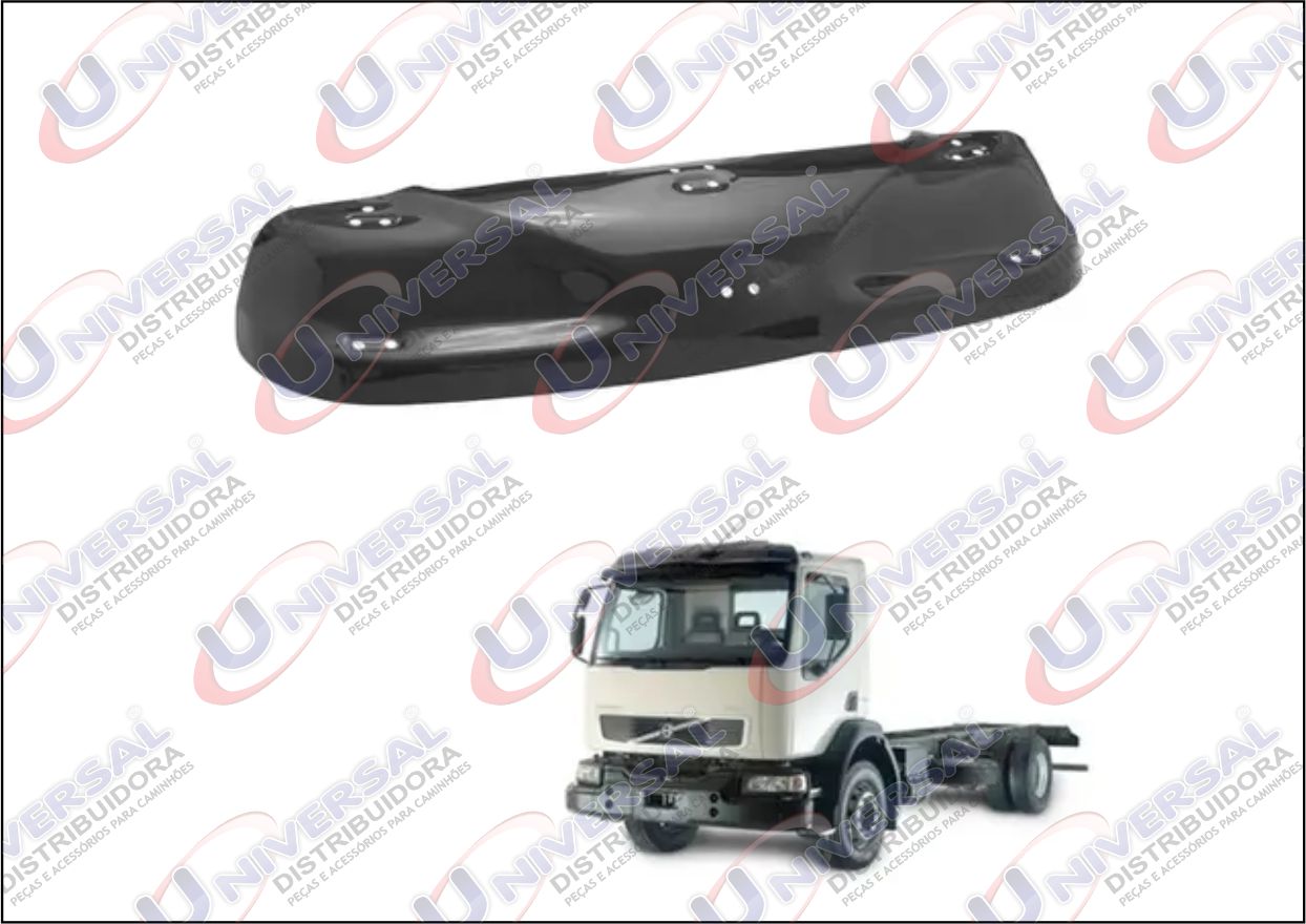 F022AB - CONJ TAPA SOL VOLVO VM PLASTICO C/ SUPORTE