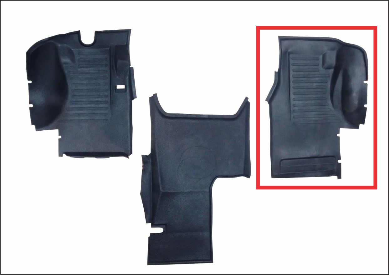 6886847860 - TAPETE BORRACHA HPN LD S/ ESPUMA