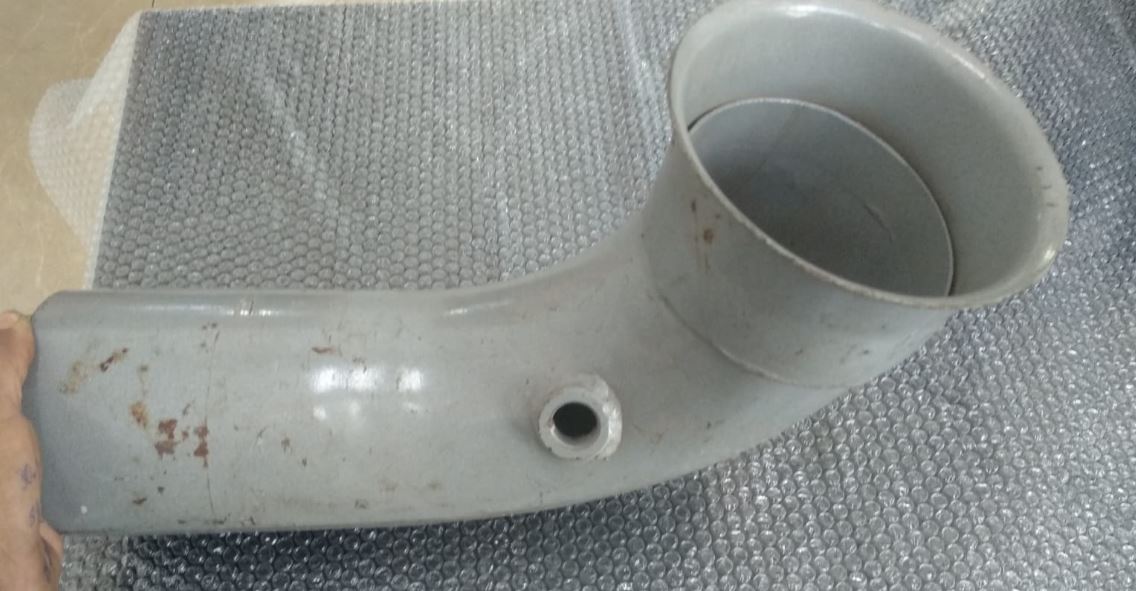 TB1150/9 - SAIDA FINAL CATALISADOR SCANIA S6 4,5" S/ FLEXIVEL