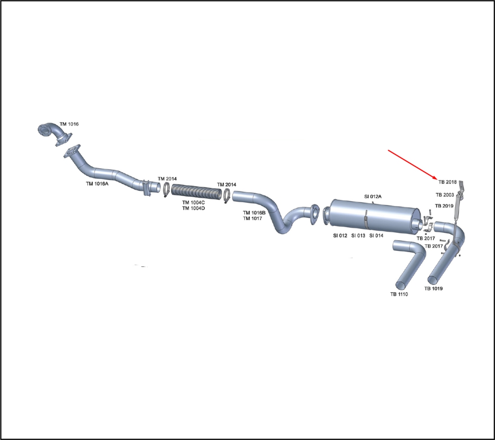 TB2018 - TIRANTE MENOR SAIDA FINAL VOLVO N10