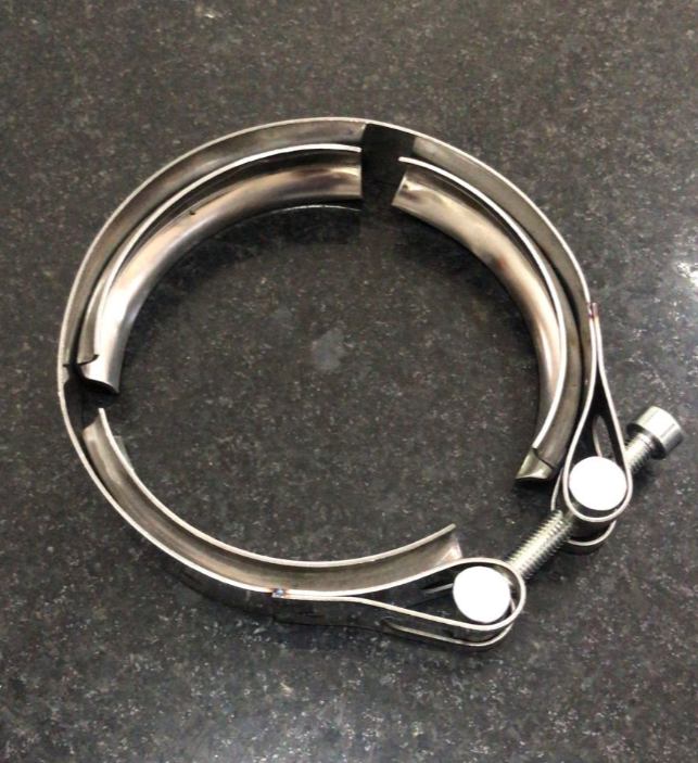 TB2062 - ABRAC ESCAP 4,5 CANAL + CINTA (INOX) LARGO C/ ABA