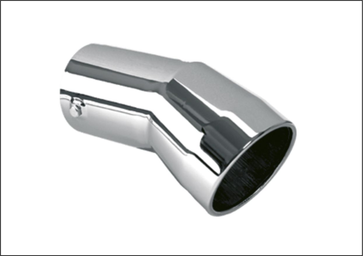 TC037 - TERMINAL ESCAPAMENTO 4,5 CURVO 225MM