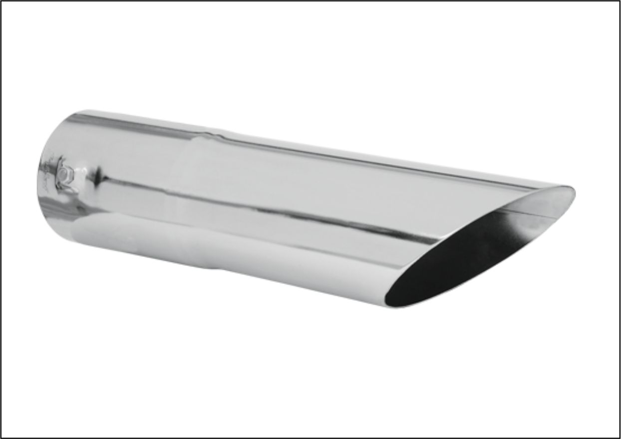 TC045 - TERMINAL ESCAPAMENTO 5'' X 700MM RETA AMERICANA