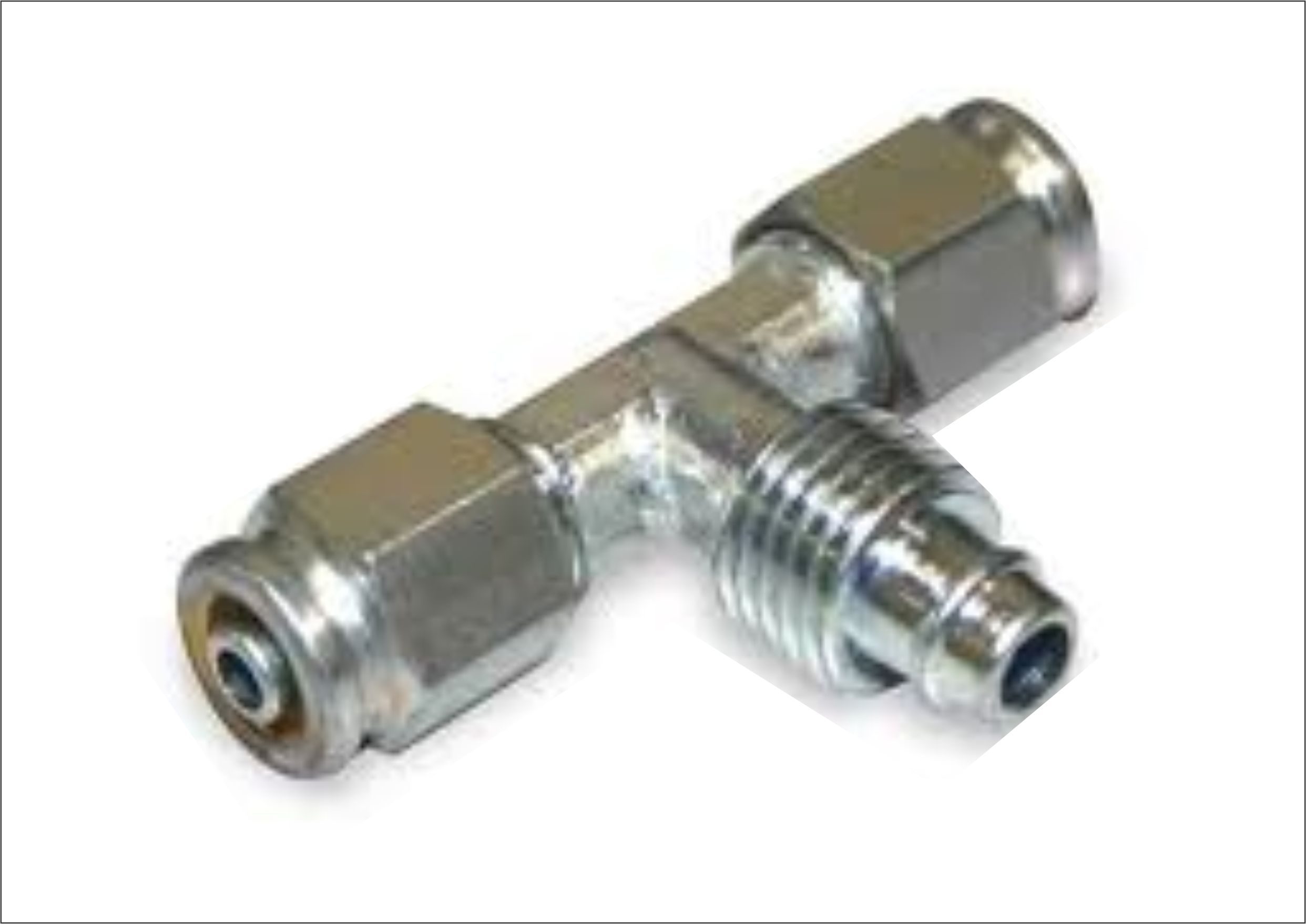 AMC18175 - CONEXAO TEE DE AR LD ETO PARA PAINEL E BUZINA ZAMAK 6X8X6