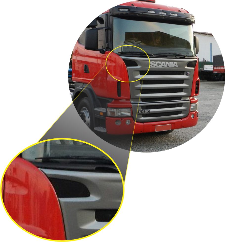 1466032 - TELA CANTO GRADE SUPERIOR SCANIA S5 LATERAL LD