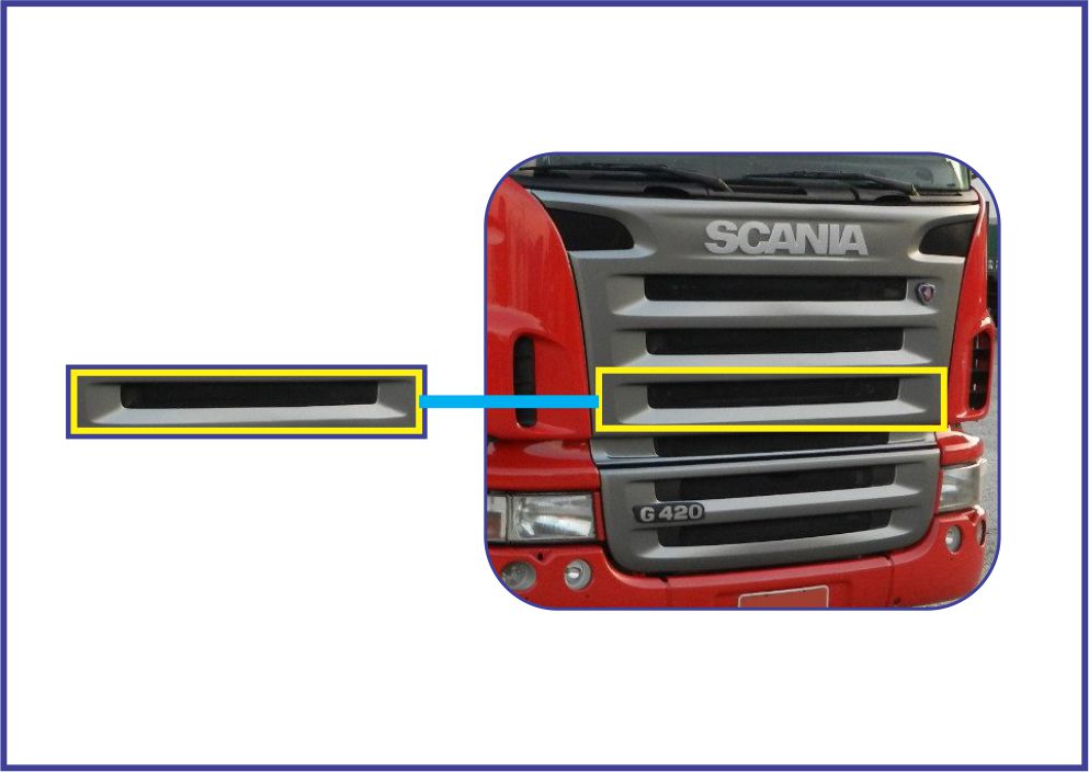 1459135 - TELA INFERIOR GRADE SUPERIOR SCANIA S5