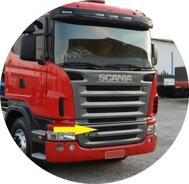 AM6133 - TELA SUP GRADE INFERIOR SCANIA S5