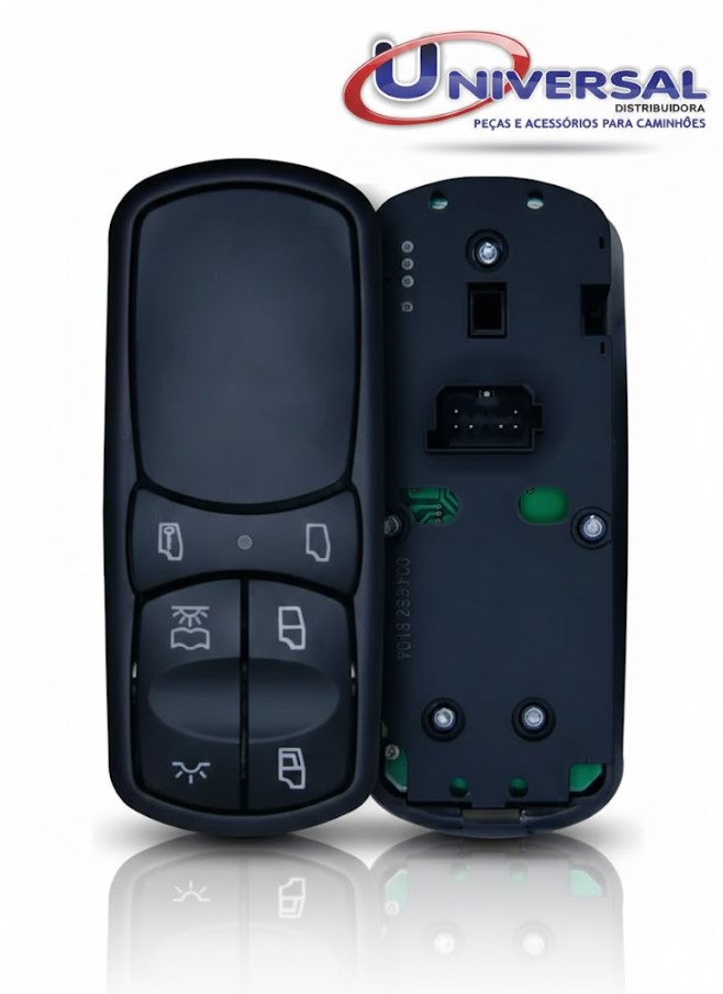 TG1515.008 - INTERRUPTOR VIDRO CAMINHAO ACTROS 4144/4844 13 16 LADO LD .