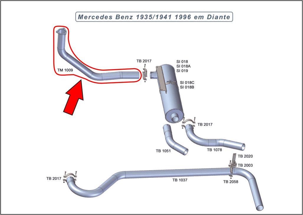 TM1009 - SAIDA MOTOR 1935/41 APOS 96