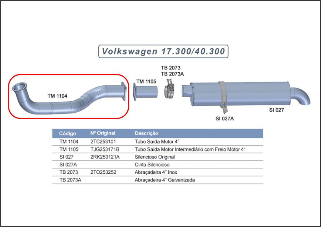 W924D - SAIDA MOTOR VW/CARGO