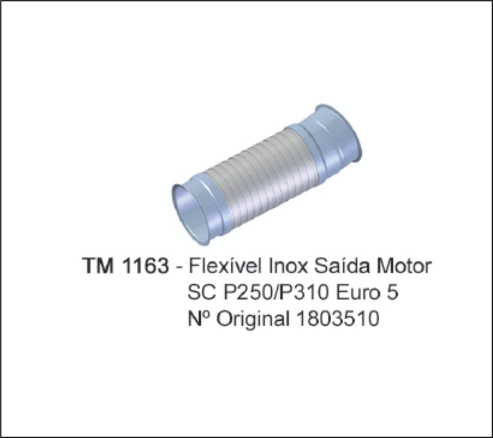 TM1163 - SAIDA MOTOR FLEX SCANIA EURO 5