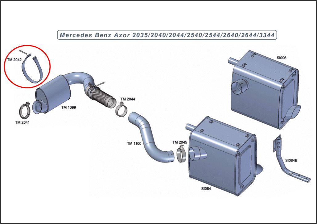 F3417 - ABRAC SILENCIOSO MENOR MB AXOR