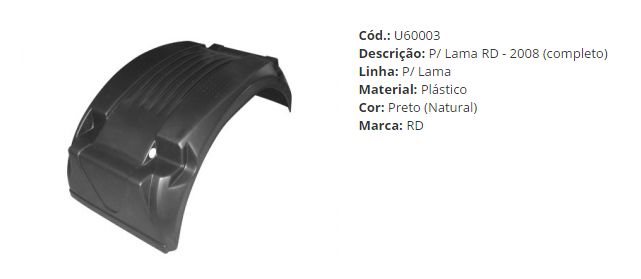 U60003 - PARALAMA BI-TREM RANDON 2009