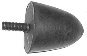 VL6820 - BORRACHA BATENTE FECH CAPO VOLVO NL EDC