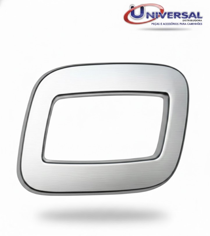 VV 0 - EMBLEMA ACETINADO VOLVO FH/VM N° 0