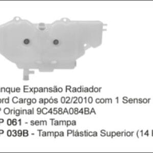 RP061 - RESERV RADIADOR CARGO 2000 DIANT