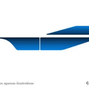 106.522-9 - FAIXA LAT F-4000 89 AZUL..