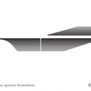 106.572-5 - FAIXA LAT F-4000 89 PRATA..