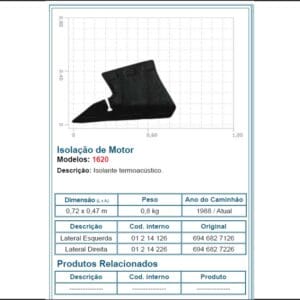 1214226 - ISOLADOR TERMICO 1620 DIR