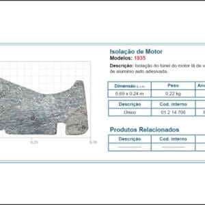 1214708 - ISOLADOR TERMICO MB 1935